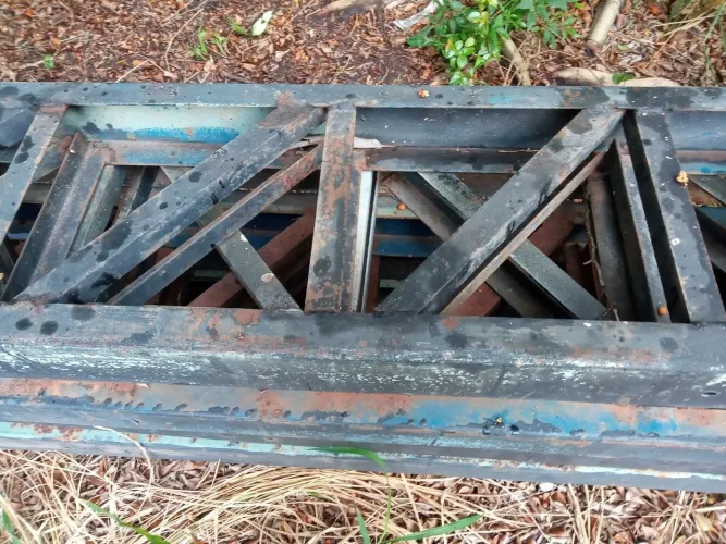 Vigas de ferro