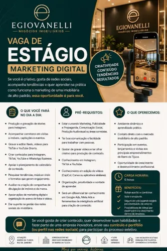 ESTÁGIO DE MARKETING DIGITAL