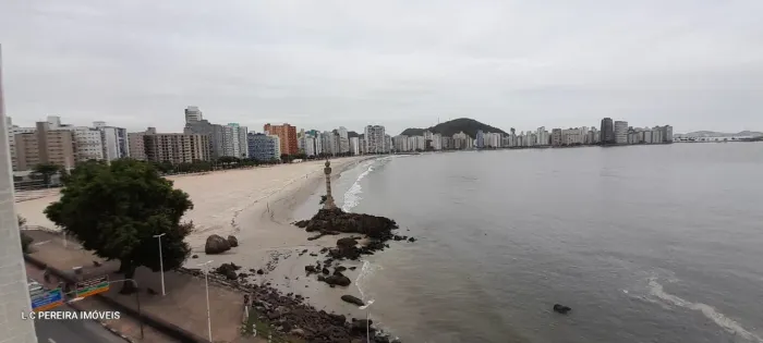 APTO.1 dorm. Mobiliado.Praia.Gonzaguinha. S.Vicente-SP. Frente ao mar. Garagem.Temporada.