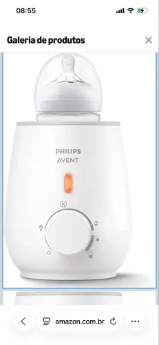Aquecedor de Mamadeira Elétrico Philips Avent - 220 v