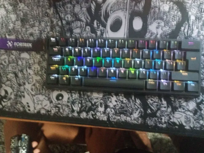 Teclado magnético fortrek ora pro 8000hz