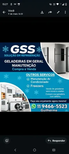 Concerto de geladeira 