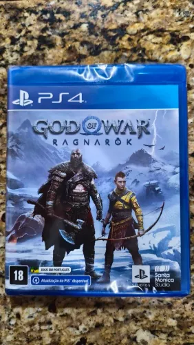 Jogo God of War Ragnarok PS4 NOVO