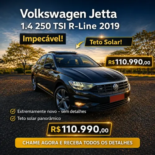 Volkswagen Jetta R-line 250 TSI 1.4 Flex 16V Aut. 2019