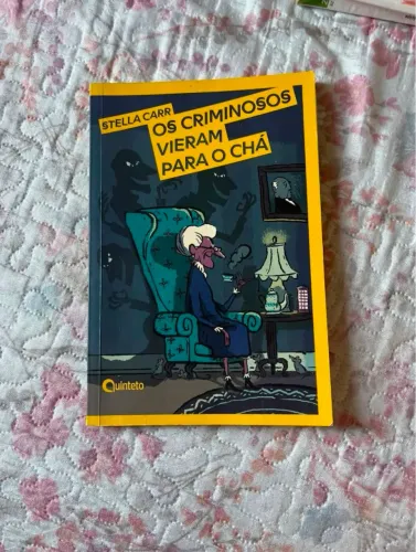 Livro Os criminosos vieram para o chá