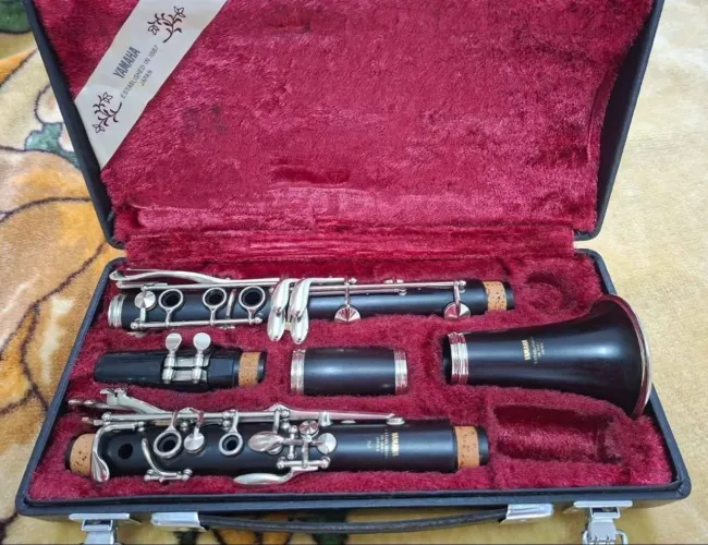 Clarinete yamaha ycl 351 madeira japan