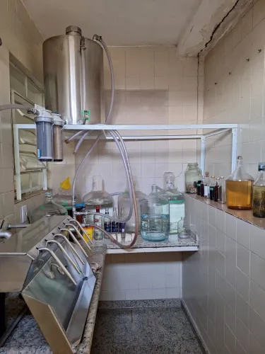 Equipamento para envasar cachaça