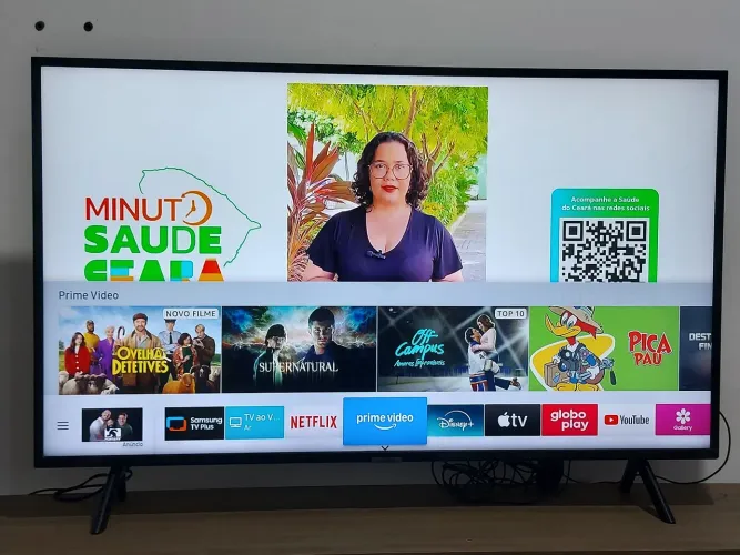 TV SAMSUNG 43 - 4K SMART (NÃO FAÇO ENTREGA)