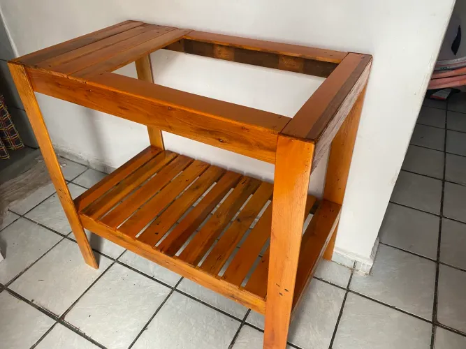 Vendo bancada pra Cooktop 4 bocas