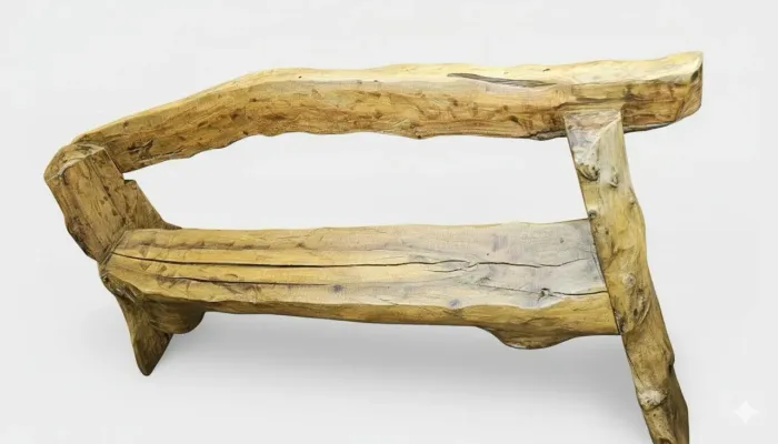 Banco madeira rústica 