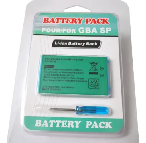 Bateria Gameboy Advance Sp Gba Sp 850mah