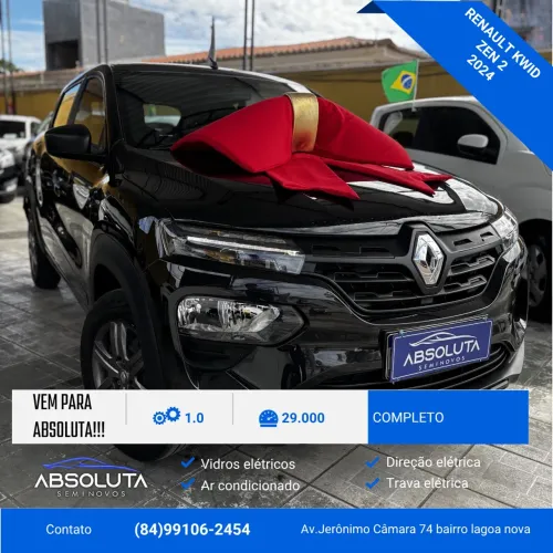 Renault Kwid Zen 1.0 Flex 12V 5P Mec. 2024
