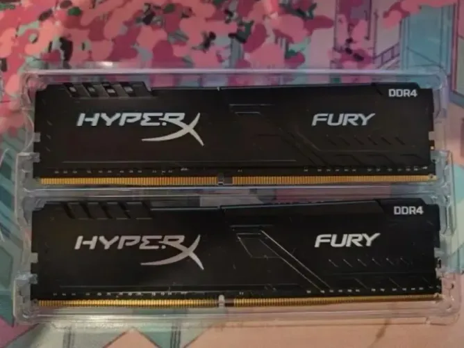 Memória ddr4 fury 3200 mhz