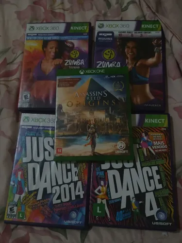 Jogos Xbox one e Xbox 360. Todos por esse preço!