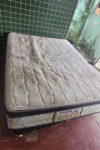 Cama usada Queen Probel molas ensacadas