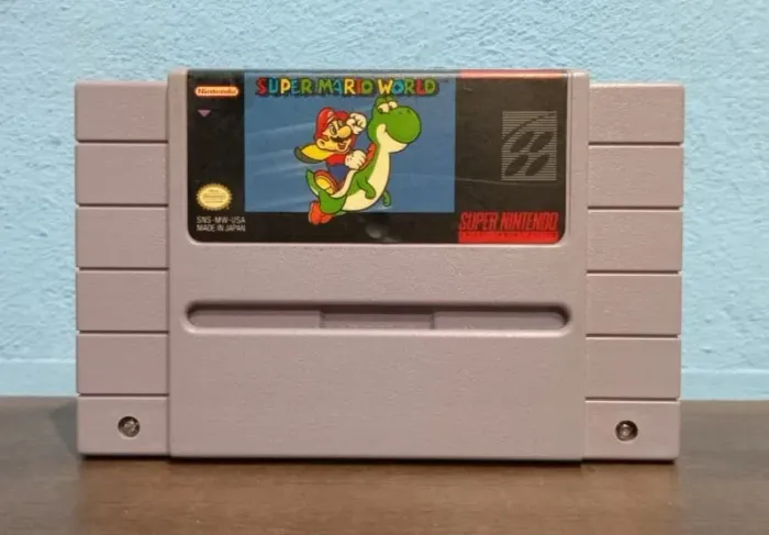 Cartucho Super Nintendo | Super Mario World Original
