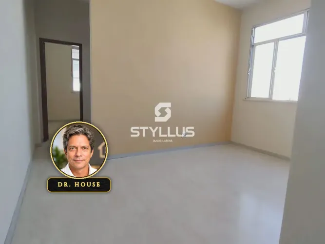 Apartamento Confortável de 1 Quarto no Méier com Portaria 24h! M68H