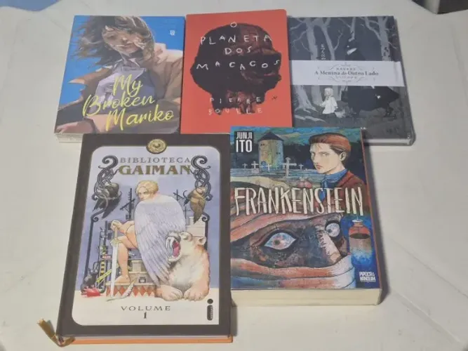 5 Livros e Mangás