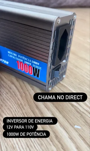 Inversor de energia 12v para 127v
