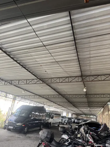 Cobertura metálica estacionamento mais de 600m2