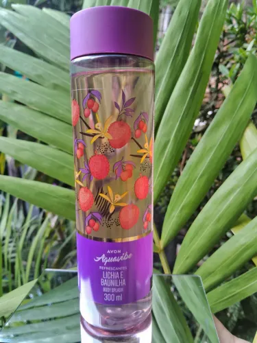 Colônia Avon Aquavibe Lichia e Baunilha
