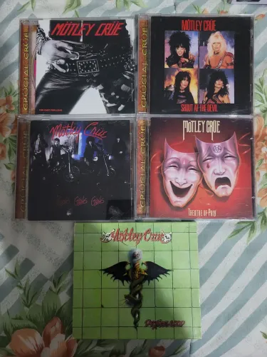 Coleção CDs Motley Crue