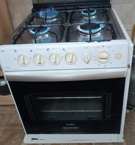 Fogão de embutir tudo funcionando!