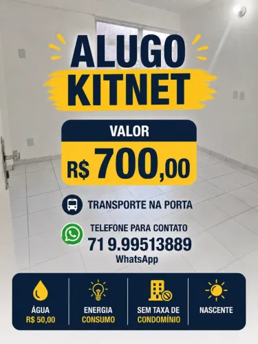 Kitnet 7 Portas oportunidade