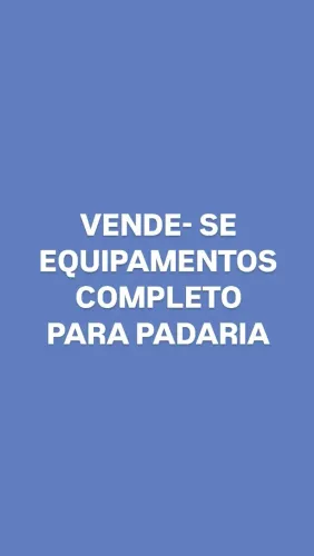 Equipamentos para padaria