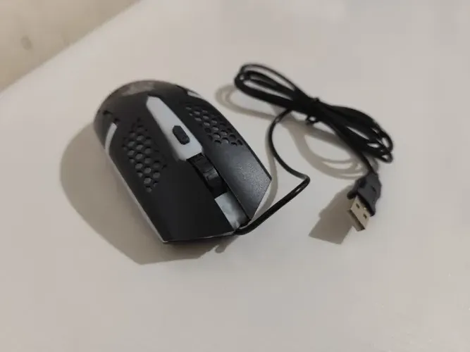 Mouse Gamer K-MEX M4-4J34 Gaming Master RGB 2400 DPI