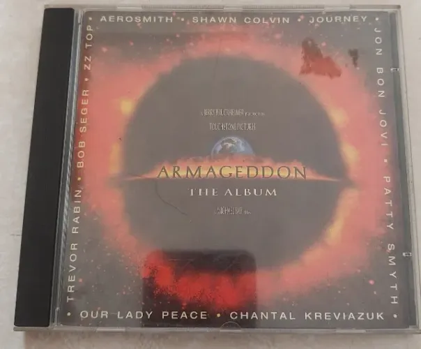 cd trilha sonora filme armageddon