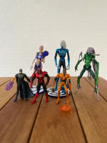 Lanterna Verde - combo com seis personagens