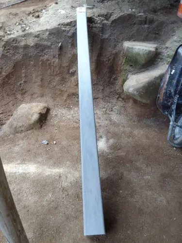 4 Coluna 120x120mm Madeira Plástica 2.49M