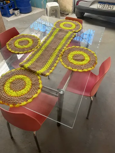 Mesa de vidro