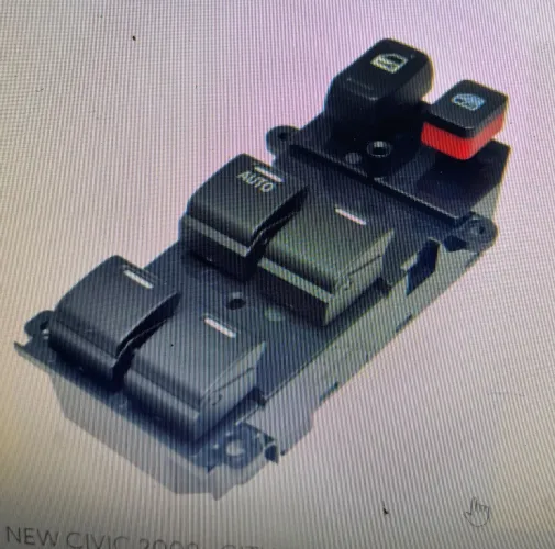 Interruptor vidro elétrico Honda city e fit