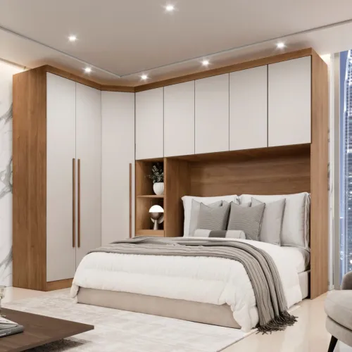 Modulado Casal/Queen 4 módulos 100%MDF tt44