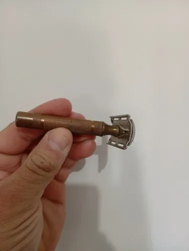 Aparelho de barbear antigo Gillette 