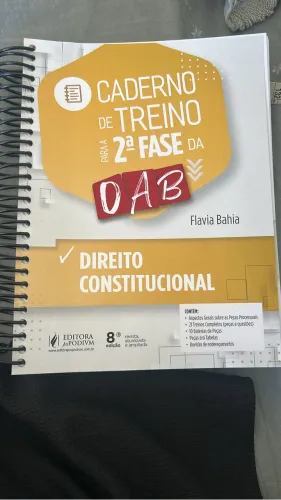 CADERNO DE TREINO OAB CONSTITUCIONAL