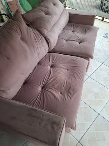 Cama e sofá