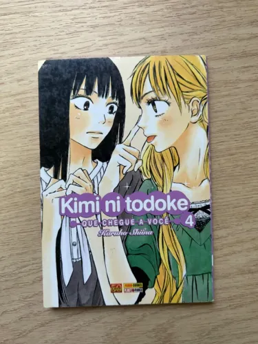 Kimi Ni Todoke Mangá volume 4 em português N4