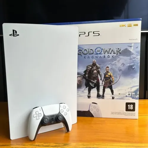 Console PlayStation 5 825GB SSD Edição com Leitor e Caixa Original