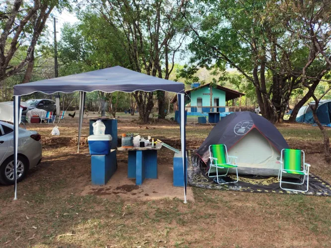 Barraca Coleman + gazebo 