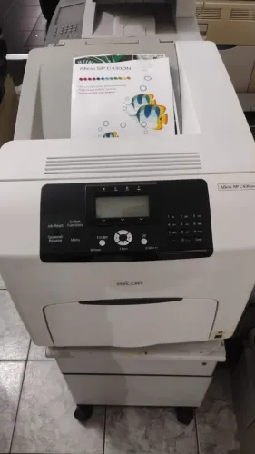 Impressora laser colorida Ricoh 430dn completa