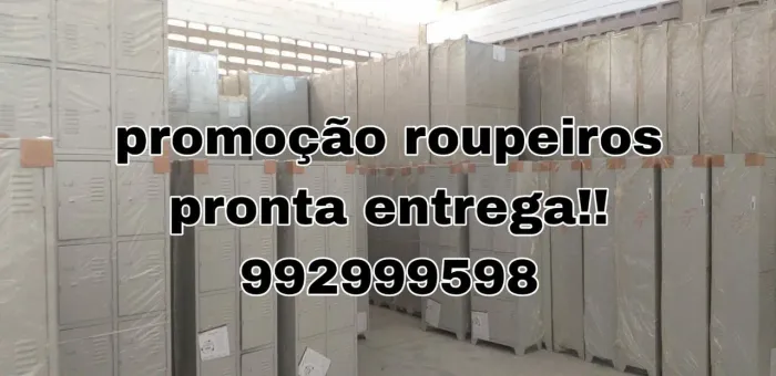 Roupeiro pra vestiários novos pronta entrega na promoção