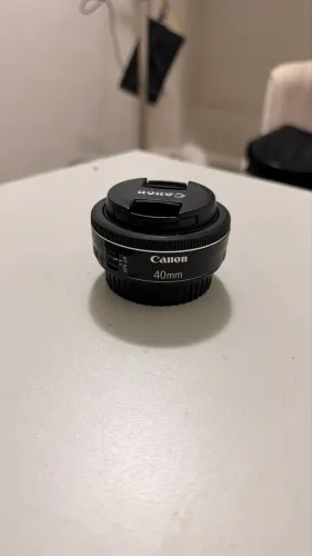 Lente canon 40mm