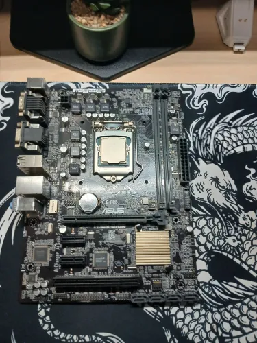 Placa mae + processador bom para jogos e tarefas pesadas