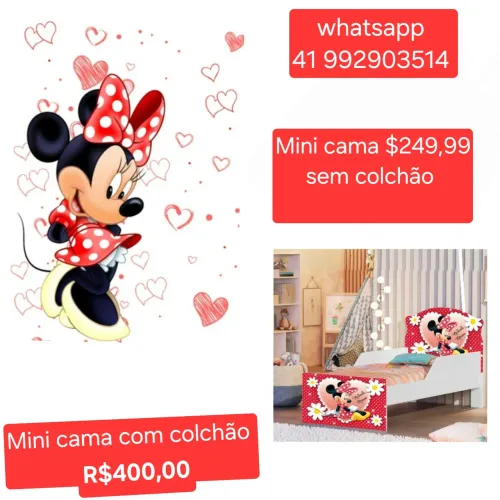 Mini cama infantil novo ### 10x sem juros