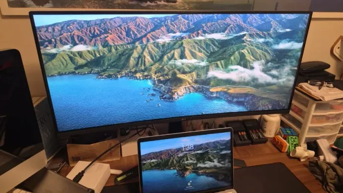 Monitor Gamer Curvo LG UltraGear 34", 2K WQHD, UltraWide, 160Hz, latência 1ms, FreeSync
