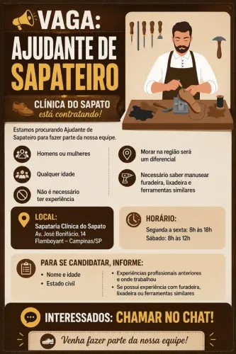 Vaga de emprego