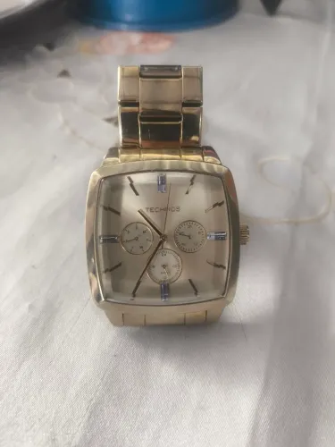 Relógio TECHNOS feminino Elegance crystal 6p79aj/4d